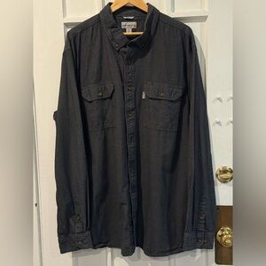 Carhartt Charcoal Button-Up Shirt